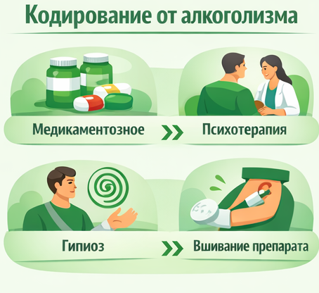 кодирование от алкоголизма в Сатке Санати